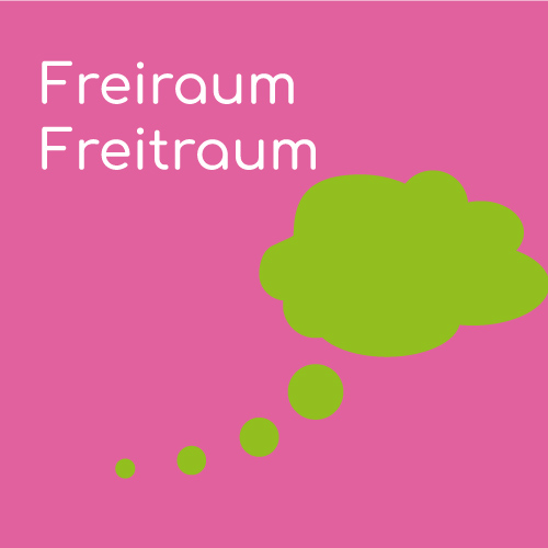 grüne Gedankenwolke