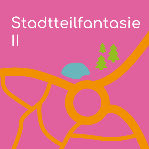 Skizzierter Stadtplan