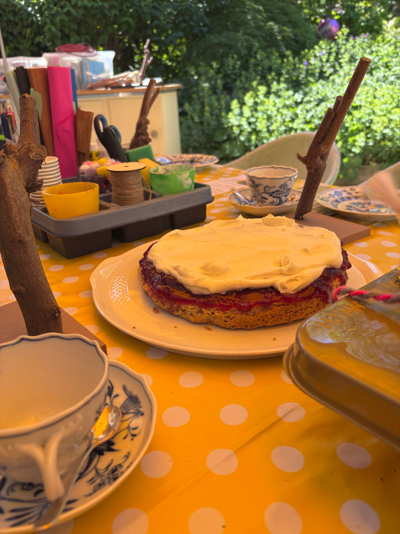 Selbstgebackener Kuchen